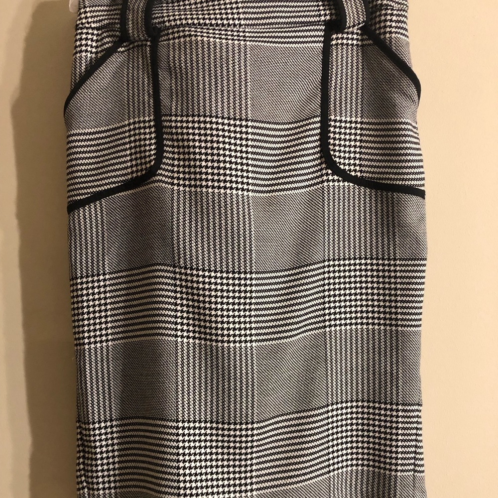 New York and Company Plaid Skirt